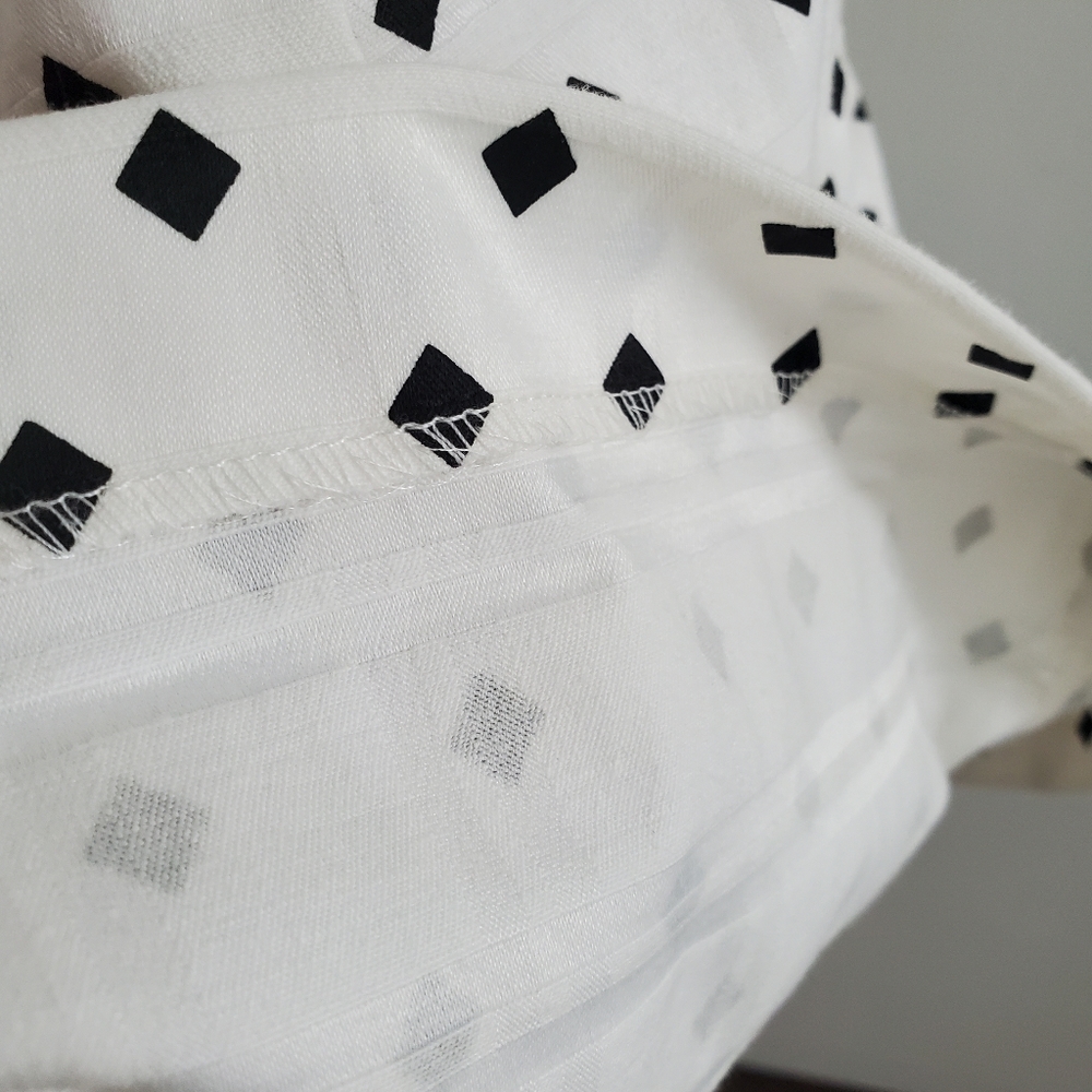 Banana Republic Diamond‎ Pattern Skirt Size 2 - Picture 5 of 6